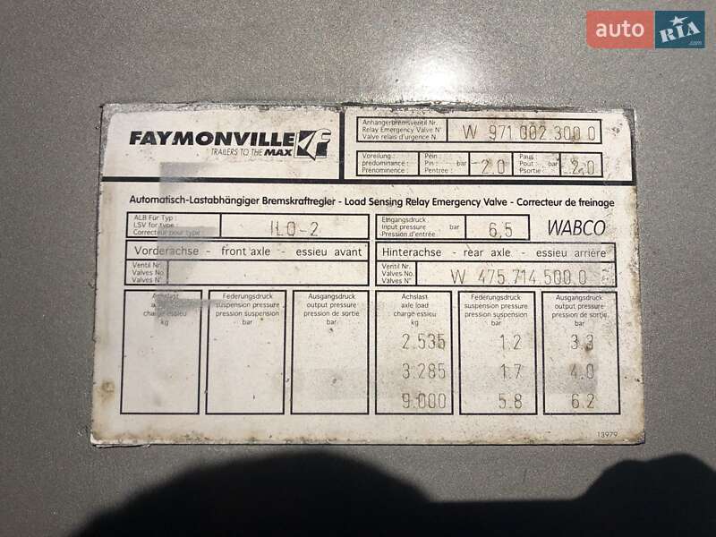 Другие прицепы Faymonville Floatmax 2007 в Львове фото 6 Другие прицепы Faymonville Floatmax 2007 в Львове
