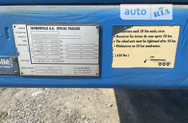 Платформа полуприцеп Faymonville STN-3A 2003 в 