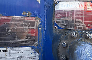 Цистерна полуприцеп Feldbinder EUT 2000 в 