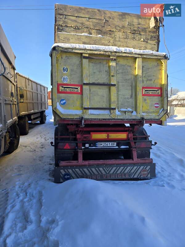 Зерновоз - полуприцеп Feldbinder MUL 1992 в Ромнах