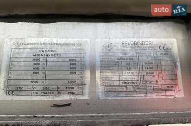Цистерна полуприцеп Feldbinder TSA 2004 в Сумах