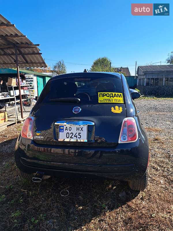 Хэтчбек Fiat 500 2015 в Ужгороде