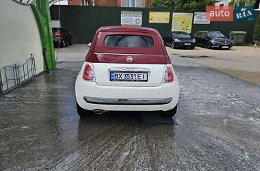 Кабриолет Fiat 500 2012 в 