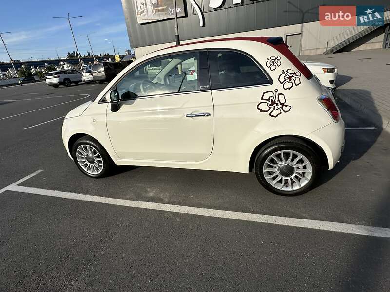 Кабриолет Fiat 500 2012 в 