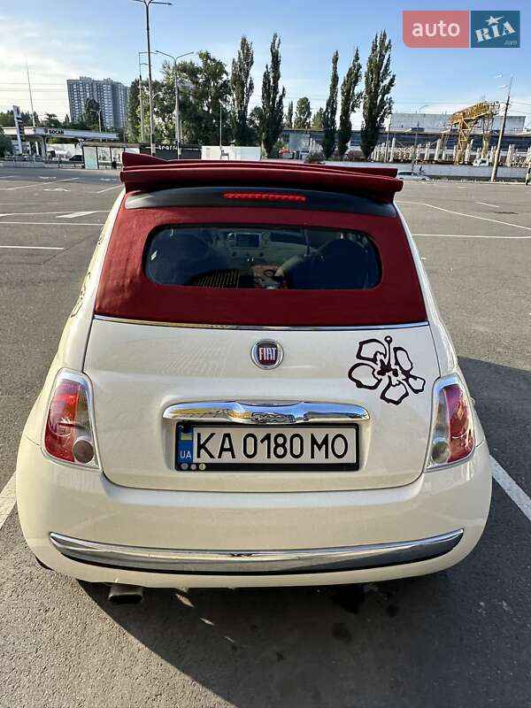 Кабриолет Fiat 500 2012 в Киеве