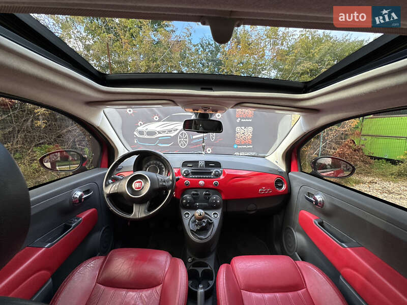Хетчбек Fiat 500 2012 в Івано-Франківську