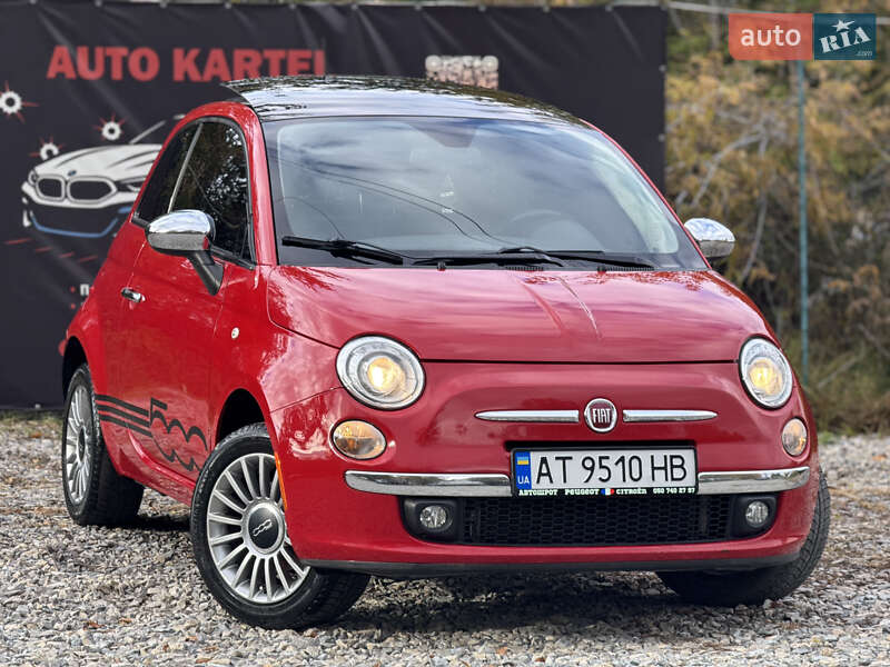 Хетчбек Fiat 500 2012 в Івано-Франківську