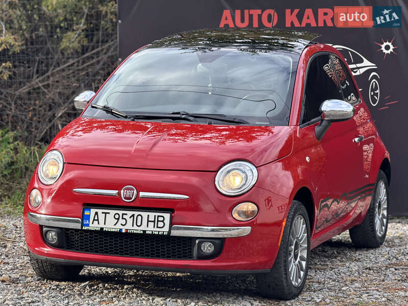 Хетчбек Fiat 500 2012 в Івано-Франківську