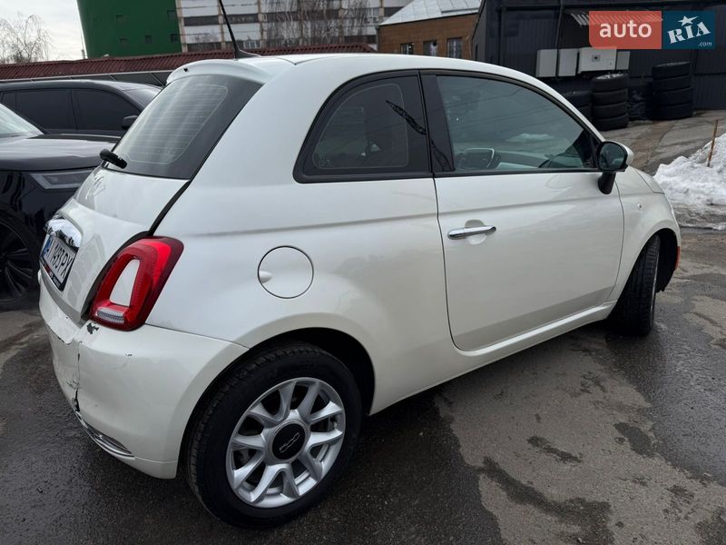 Хэтчбек Fiat 500 2017 в Софиевской Борщаговке