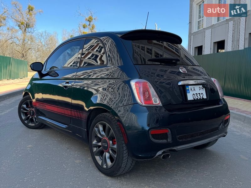 2013 Fiat 500, VIN 3C3CFFBR4ET190961:plate — фото 1 (autoria)