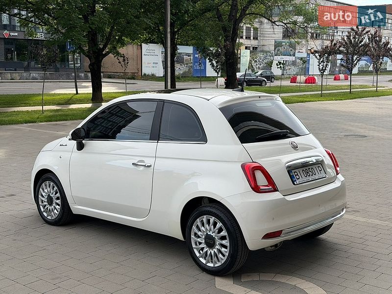 Хэтчбек Fiat 500 2022 в Ужгороде