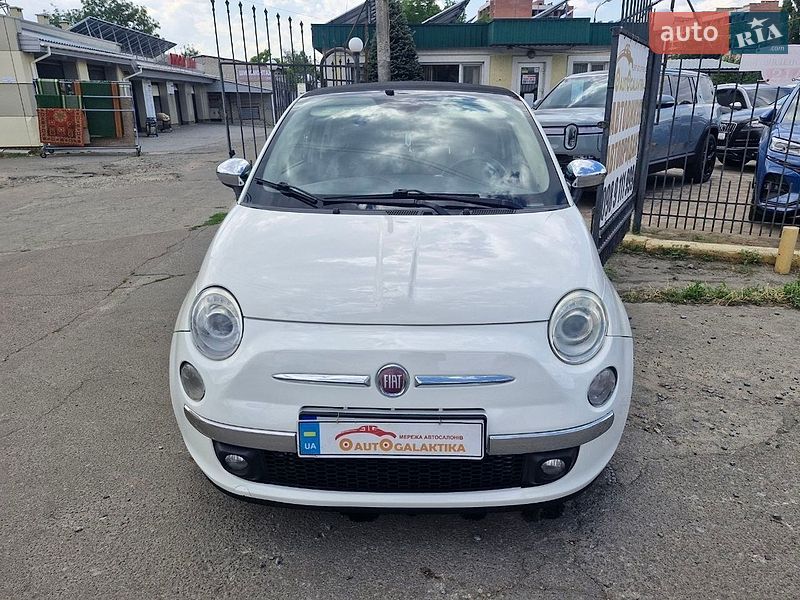 Кабріолет Fiat 500 2012 в Миколаєві