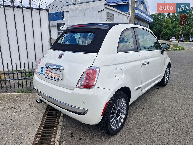 Кабріолет Fiat 500 2012 в Миколаєві