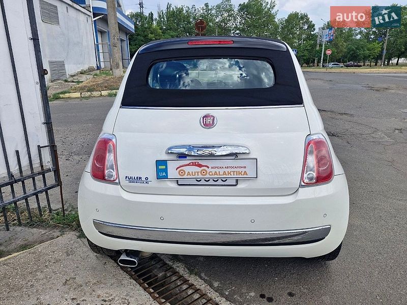 Кабріолет Fiat 500 2012 в Миколаєві