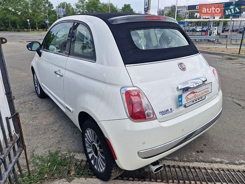 Кабріолет Fiat 500 2012 в Миколаєві