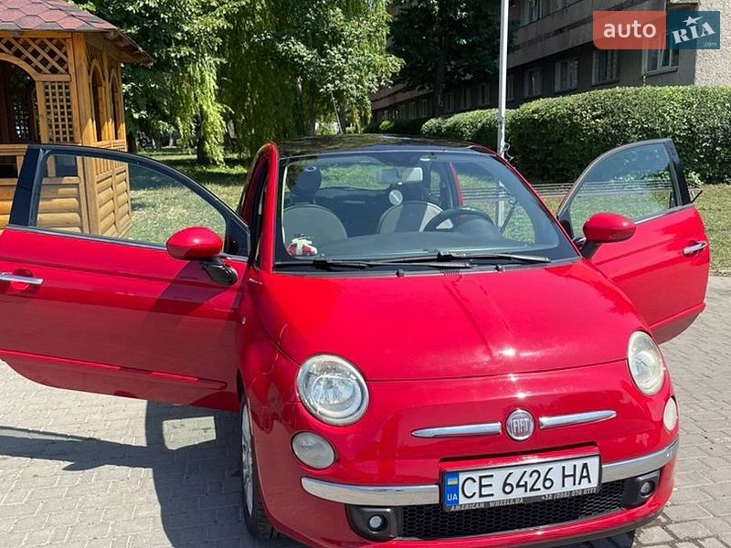Хетчбек Fiat 500 2009 в Чернівцях