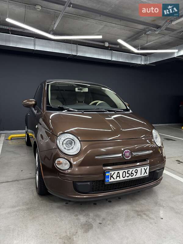 Кабриолет Fiat 500C 2012 в 