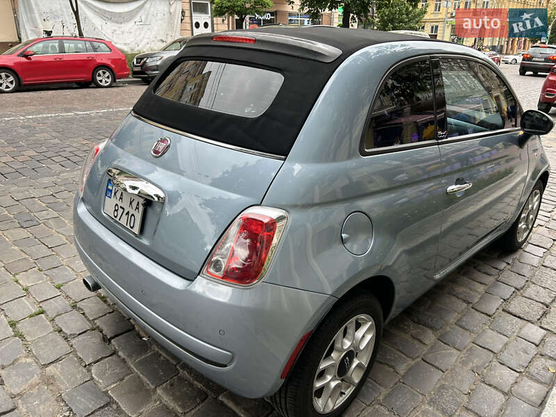 Кабриолет Fiat 500C 2015 в Киеве