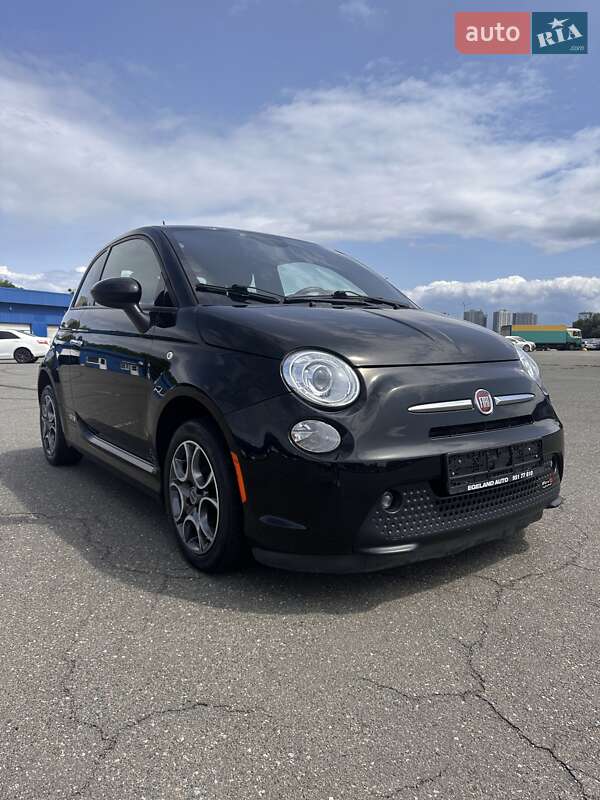 2015 Fiat 500E, VIN 3C3CFFGE9FT681582:plate — zdjęcie 1 (autoria)