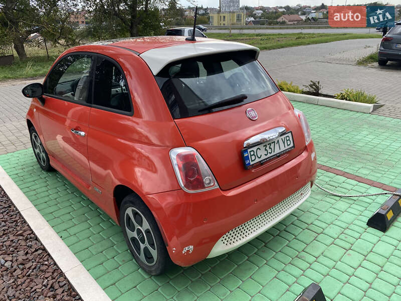Хэтчбек Fiat 500e 2015 в Львове