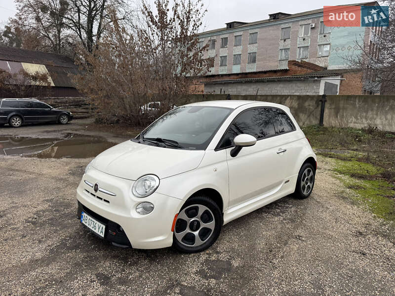 2014 Fiat 500E, VIN 3C3CFFGE5ET291142:plate — фото 1 (autoria)