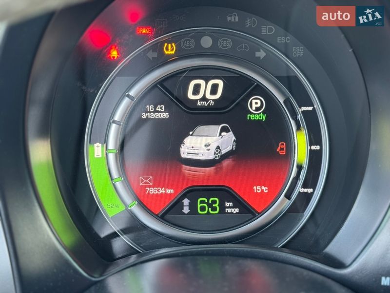 Хэтчбек Fiat 500e 2016 в Днепре