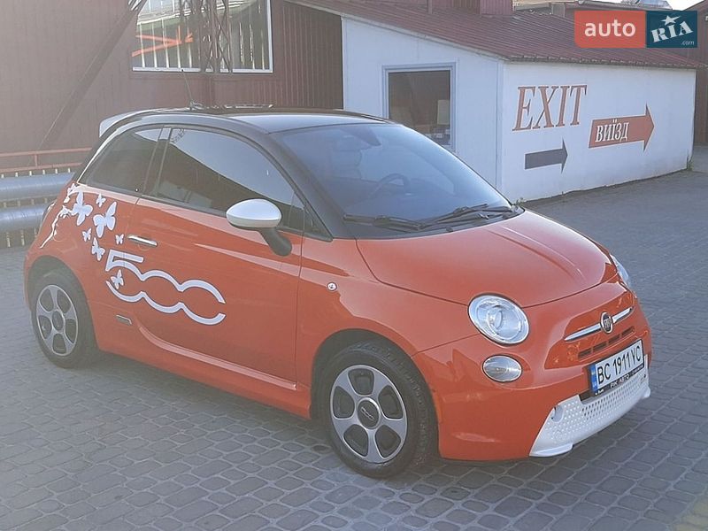 Хэтчбек Fiat 500e 2014 в Львове