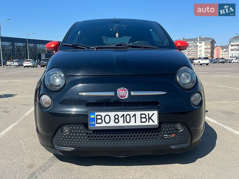 2015 Fiat 500E, VIN 3C3CFFGE9GT144468:plate — фото 1 (autoria)