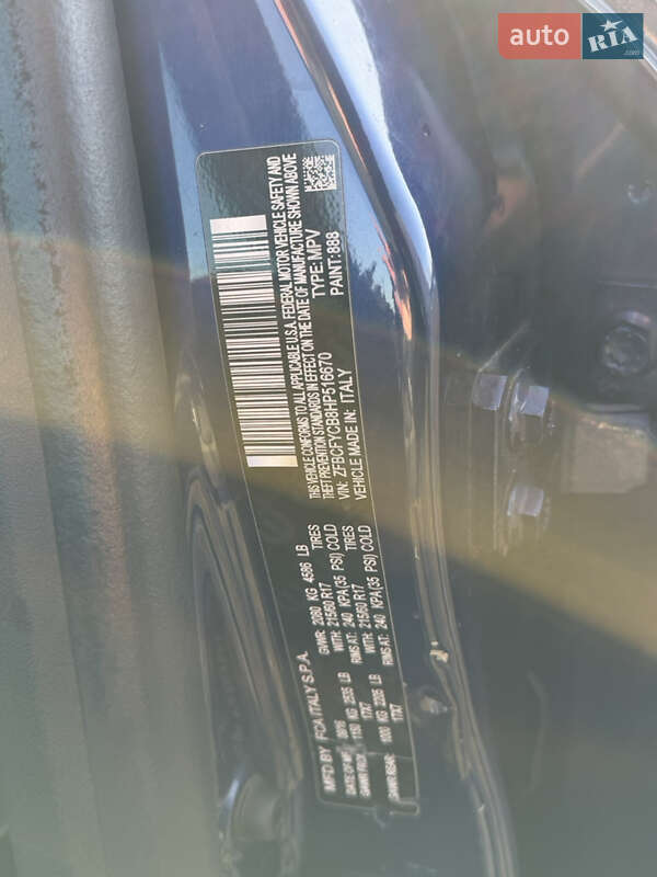 Позашляховик / Кросовер Fiat 500X 2017 в Луцьку