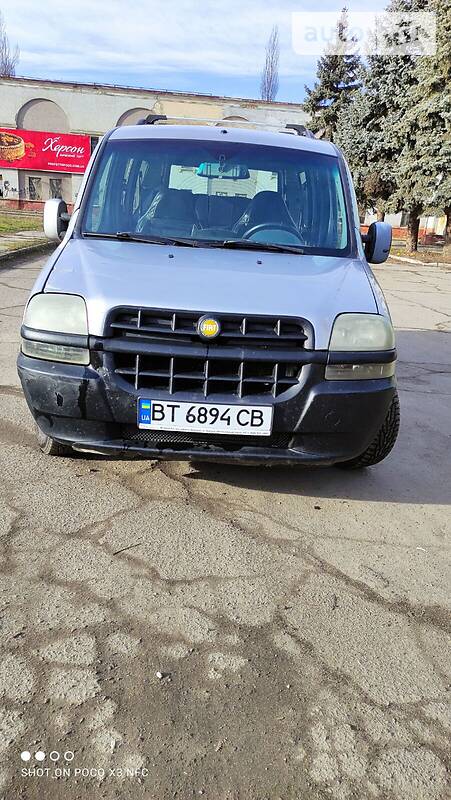 Минивэн Fiat Doblo Panorama 2002 в Черноморске фото 2 Минивэн Fiat Doblo Panorama 2002 в Черноморске