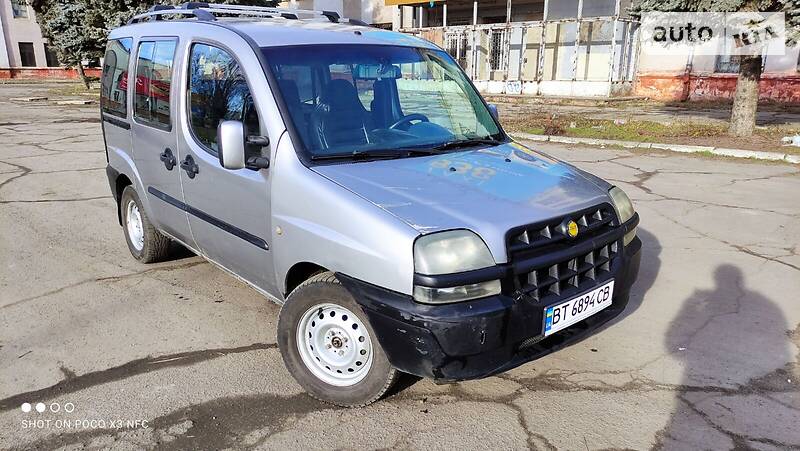 Минивэн Fiat Doblo Panorama 2002 в Черноморске фото Минивэн Fiat Doblo Panorama 2002 в Черноморске