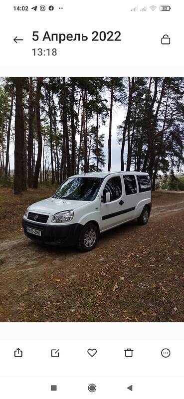 Минивэн Fiat Doblo 2008 в Лебедине