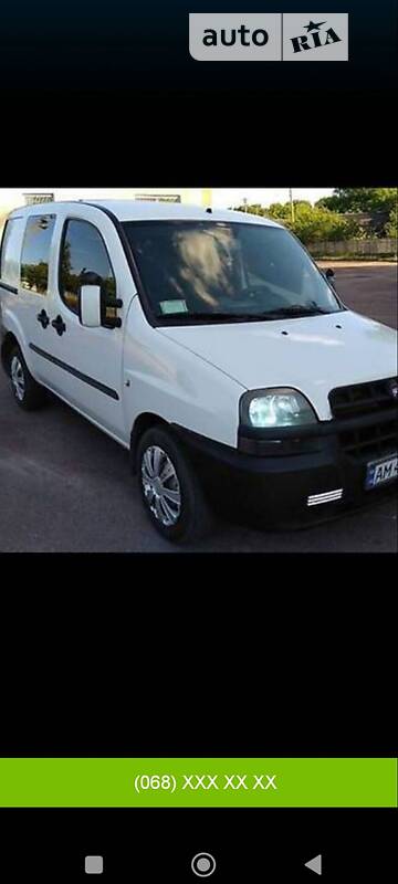 Минивэн Fiat Doblo 2004 в Овруче