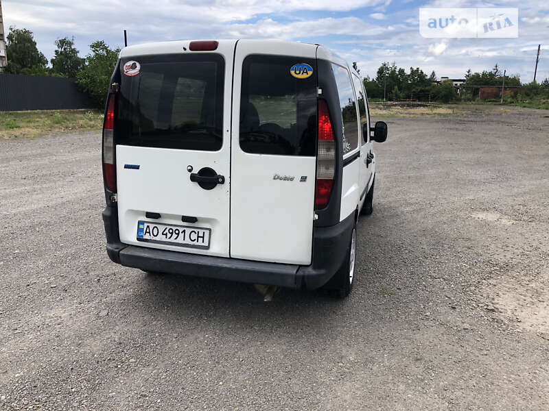 Минивэн Fiat Doblo 2002 в Виноградове