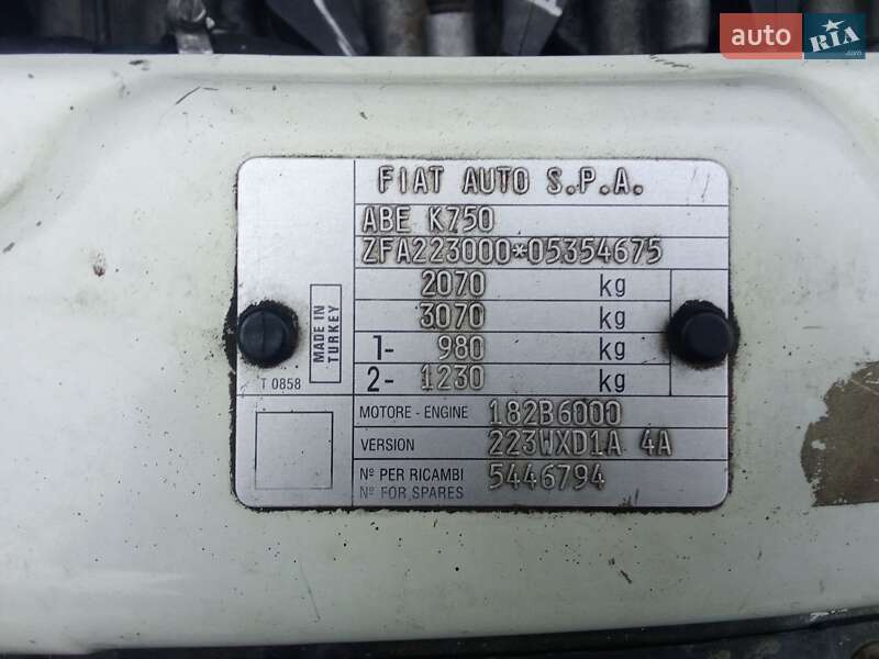 Минивэн Fiat Doblo 2005 в Винниках