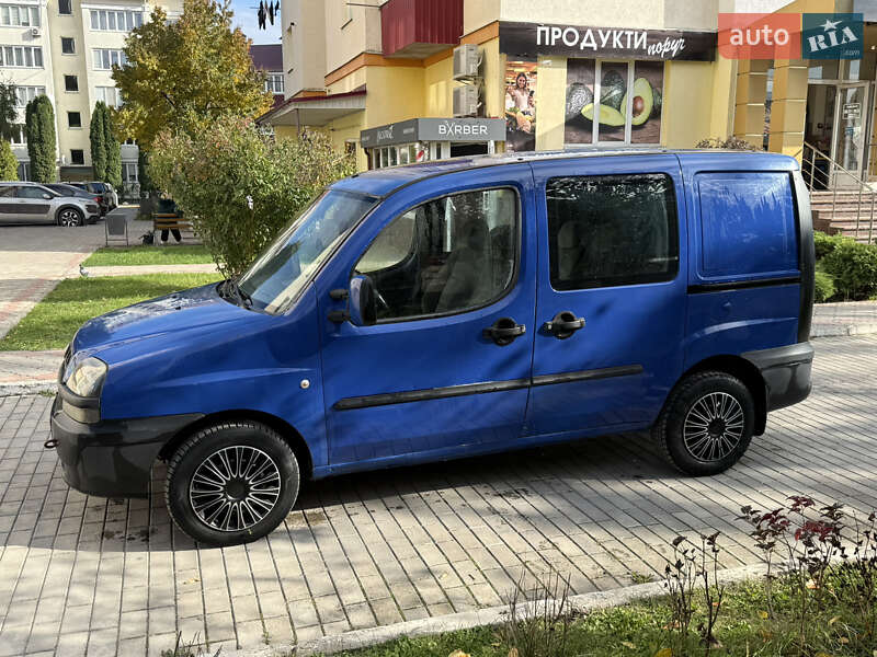 Мінівен Fiat Doblo 2002 в Кам'янець-Подільському фото 3 Мінівен Fiat Doblo 2002 в Кам'янець-Подільському