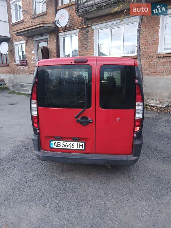 Минивэн Fiat Doblo 2001 в Баре фото 4 Минивэн Fiat Doblo 2001 в Баре
