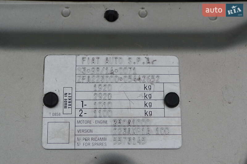 Минивэн Fiat Doblo 2006 в Одессе