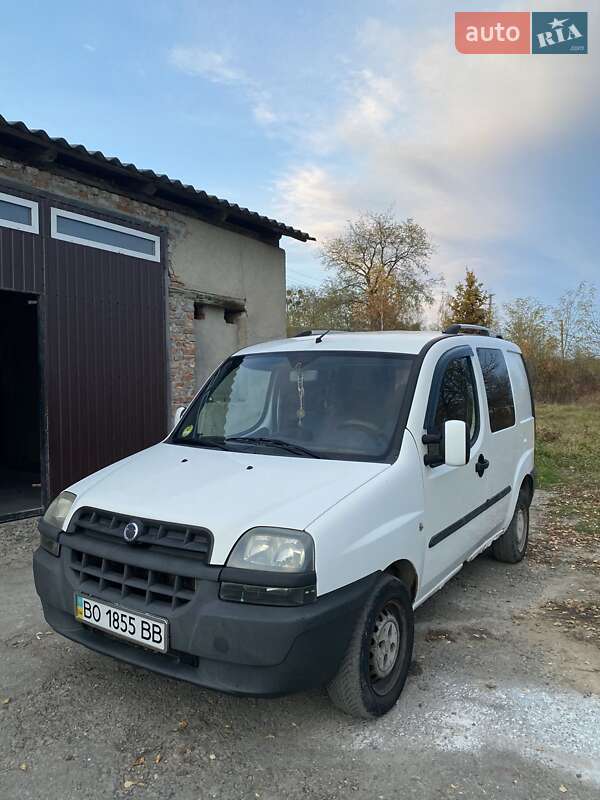 Минивэн Fiat Doblo 2002 в Монастыриске фото Минивэн Fiat Doblo 2002 в Монастыриске