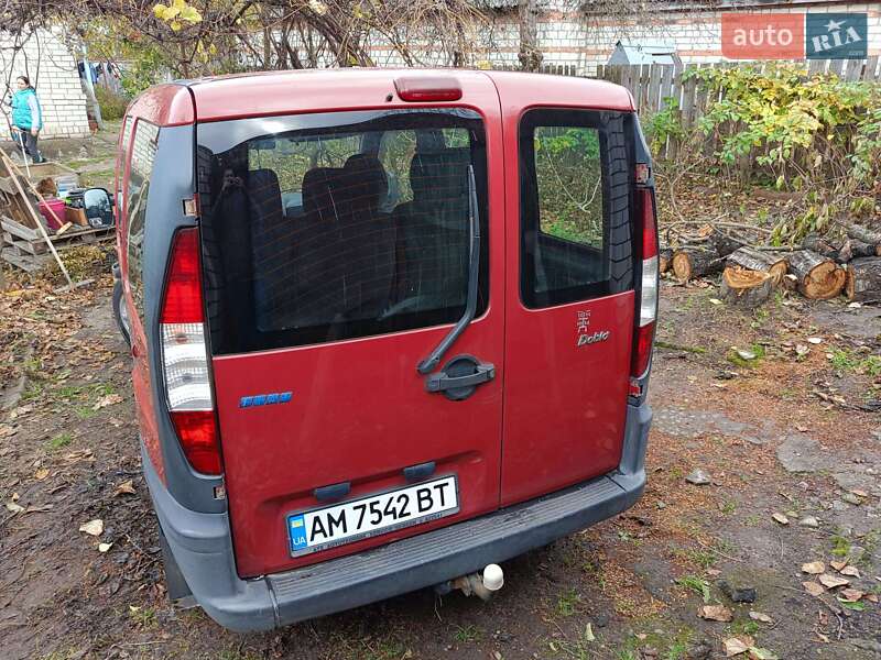 Минивэн Fiat Doblo 2003 в Житомире фото 6 Минивэн Fiat Doblo 2003 в Житомире