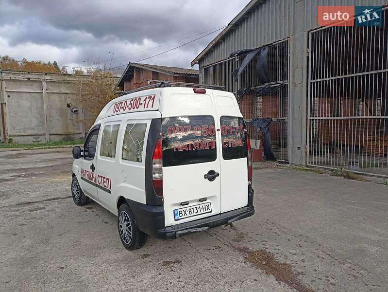Грузовой фургон Fiat Doblo 2002 в Нетешине фото 2 Грузовой фургон Fiat Doblo 2002 в Нетешине