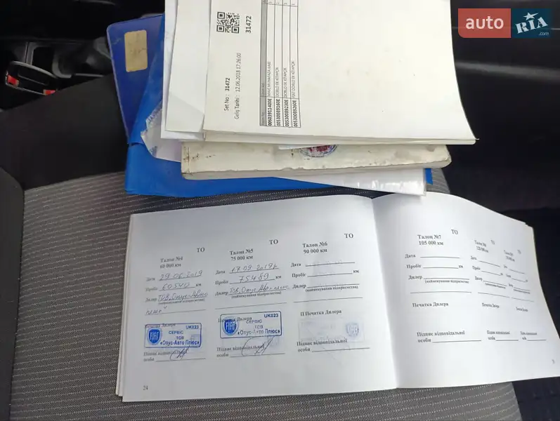 Минивэн Fiat Doblo 2018 в Староконстантинове документ