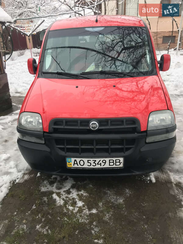 Минивэн Fiat Doblo 2001 в Мукачево фото Минивэн Fiat Doblo 2001 в Мукачево