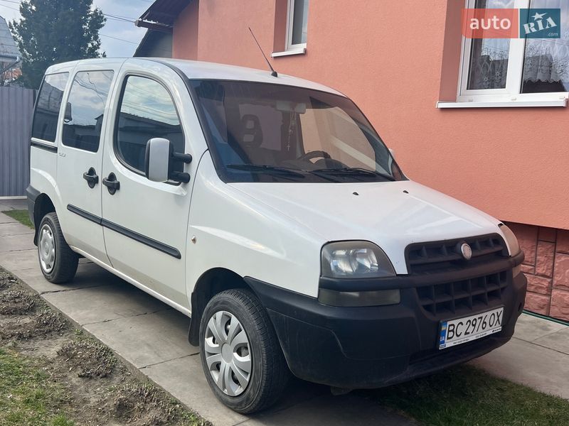 Минивэн Fiat Doblo 2003 в Самборе фото Минивэн Fiat Doblo 2003 в Самборе
