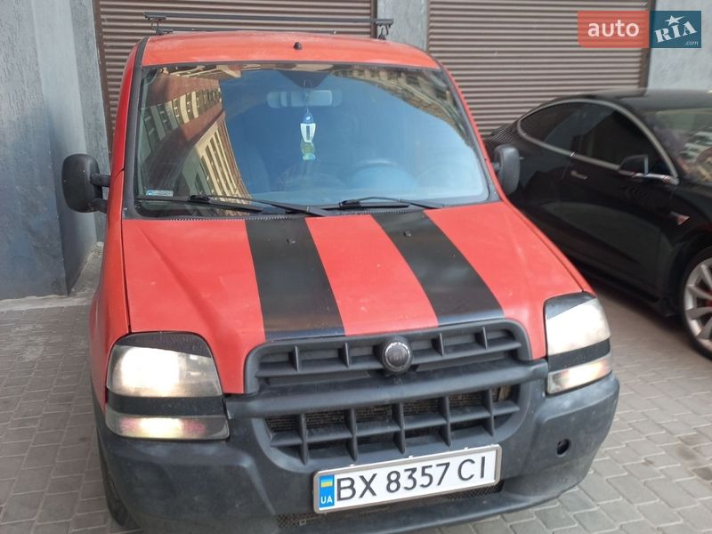 Минивэн Fiat Doblo 2003 в Староконстантинове фото Минивэн Fiat Doblo 2003 в Староконстантинове