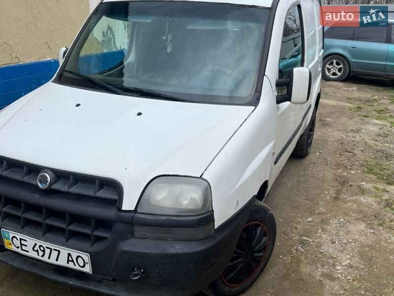 Грузовой фургон Fiat Doblo 2001 в Черновцах