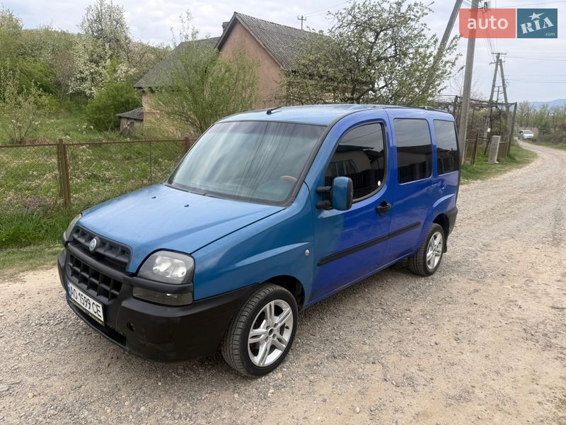 Минивэн Fiat Doblo 2005 в Виноградове фото Минивэн Fiat Doblo 2005 в Виноградове