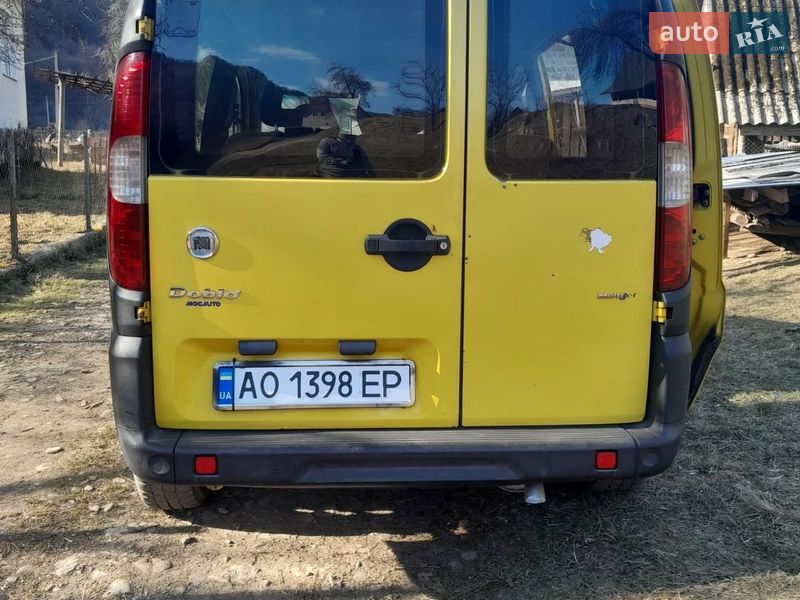 Мінівен Fiat Doblo 2008 в Міжгір'ї фото 10 Мінівен Fiat Doblo 2008 в Міжгір'ї