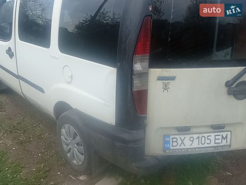 Мінівен Fiat Doblo 2001 в Хмельницькому