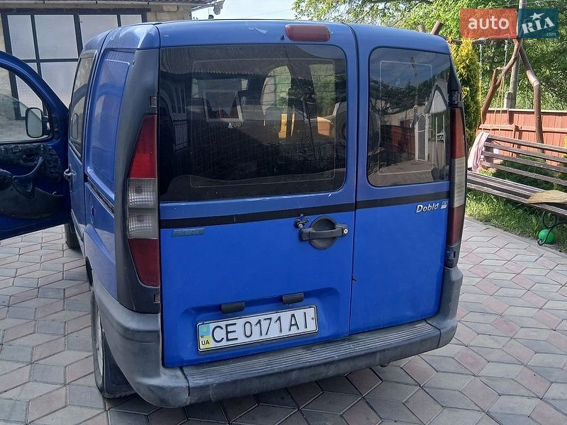 Минивэн Fiat Doblo 2001 в Черновцах
